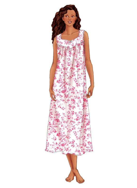 Butterick Nightwear B6838 Fall pajama sets