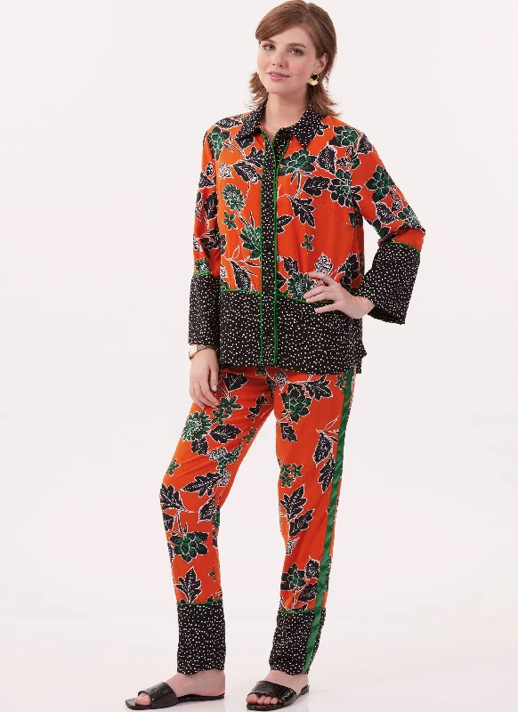 McCalls Pyjamas M8484 Boho pajama sets