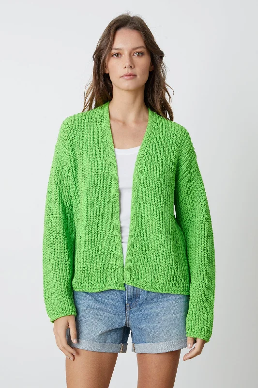 TERRAH OPEN FRONT CARDIGAN Cropped sweaters