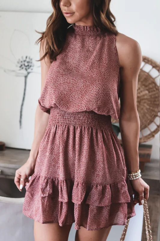 The Claire Smocked Mini Dress Sleeveless mini dresses