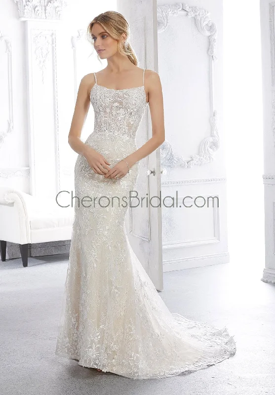 Voyage - 6953 - Cara - Cheron's Bridal, Wedding Gown Ruffled Wedding Dress