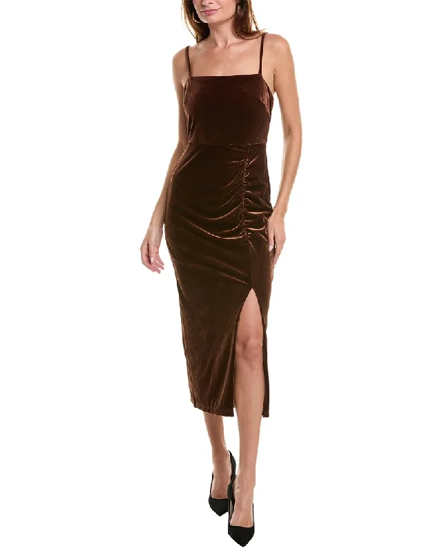 Taylor Velvet Midi Dress Birthday midi dresses