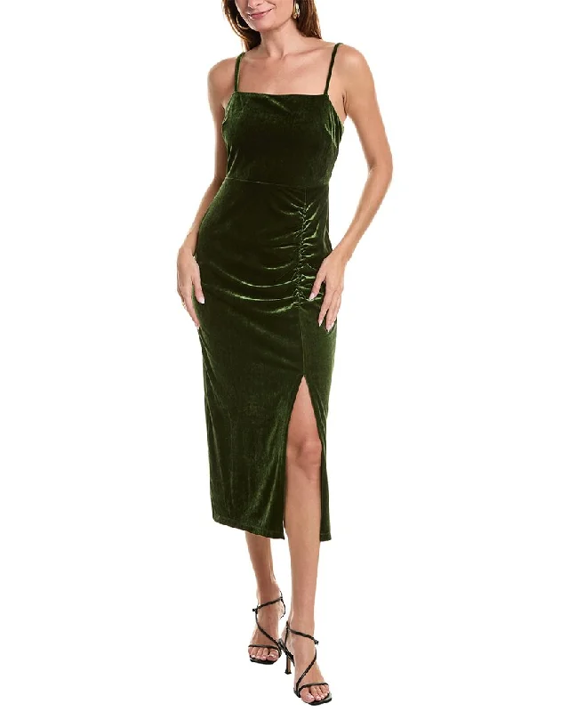 Taylor Velvet Midi Dress Flowy midi dresses