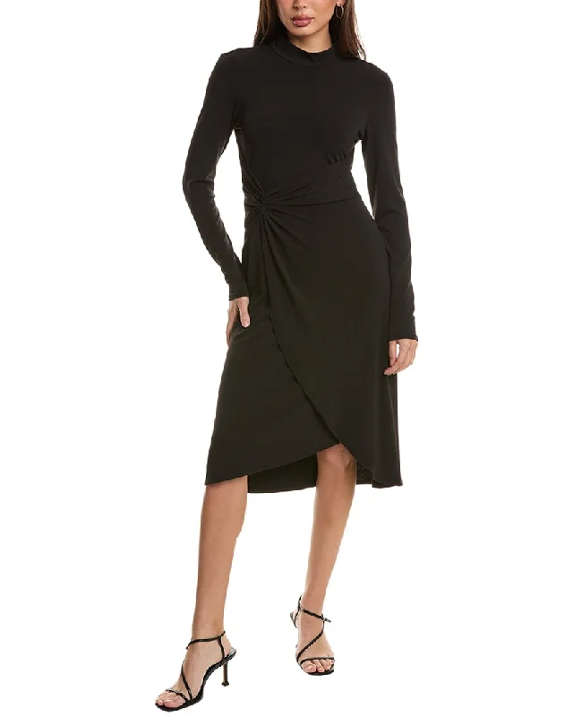 Bcbg New York Crepe Jersey Midi Dress New Year's Eve midi dresses