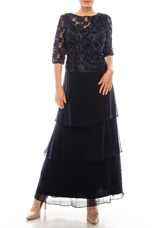 Le Bos Long Formal Mother of the Bride Dress 28145 Prom maxi dresses