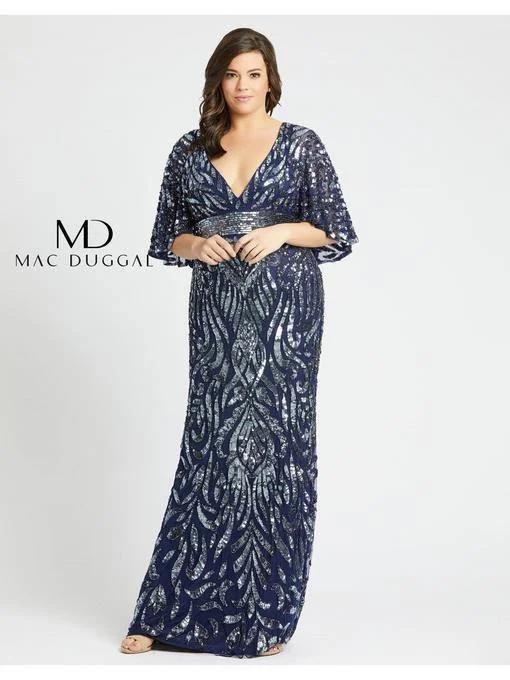 Mac Duggal Prom Plus Size Long Dress Sale Chic maxi dresses