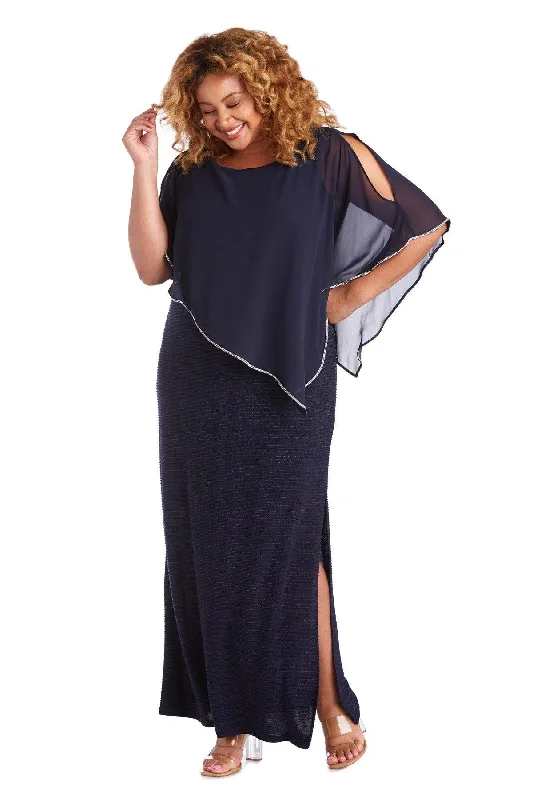 R&M Richards 7076W Long Formal Dress Sale New Year's Eve maxi dresses