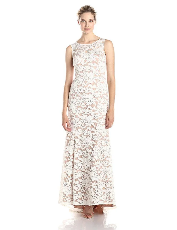 Adrianna Papell - 91906310 Embroidered Sleeveless Evening Gown Summer party dresses