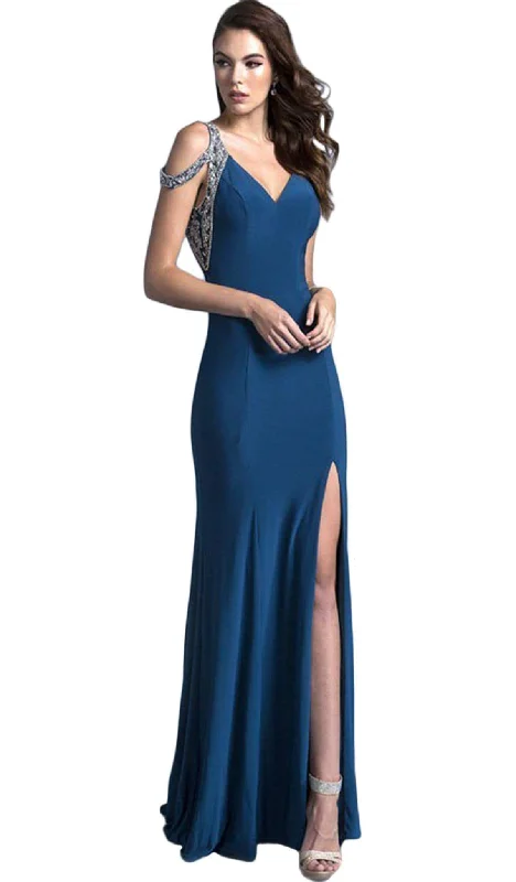 Aspeed Design - Embellished V-neck Prom Fitted Gown Must-have party dresses for this season