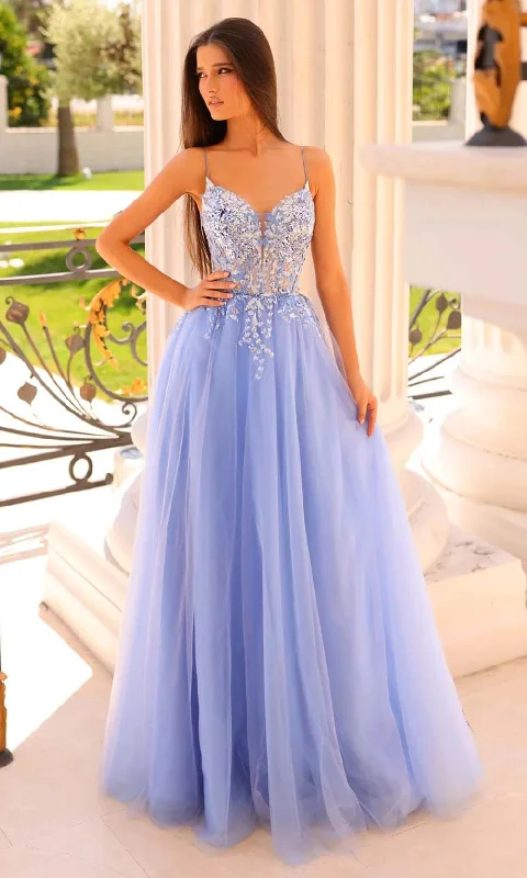 Clarisse 810794 - Beaded Corset A-Line Prom Gown Chiffon party dresses