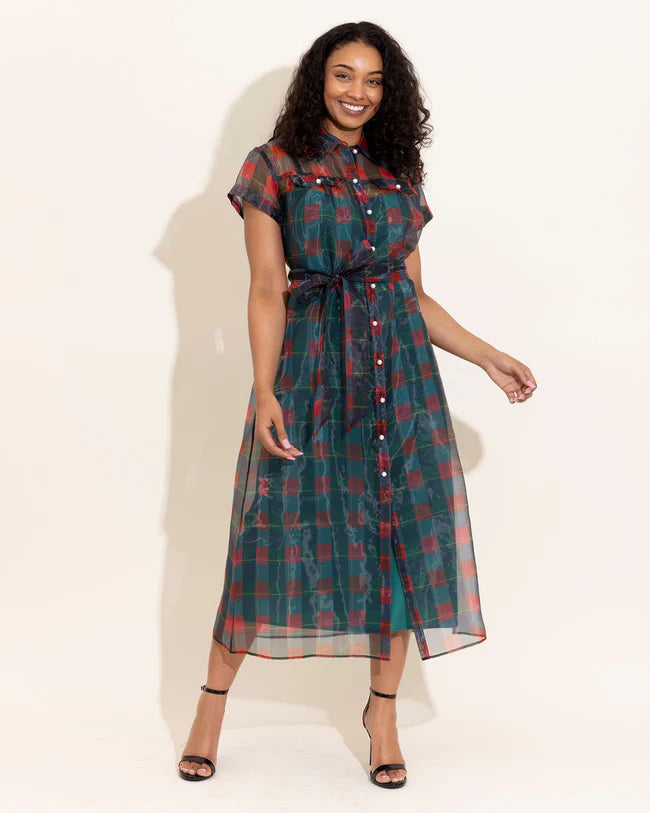 Rachel Dress (Holiday Plaid) Lace unclassified dresses