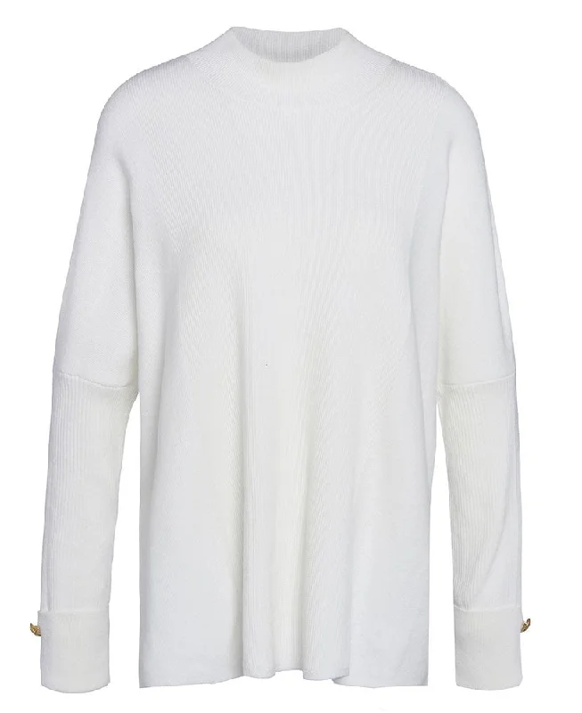 Enfield Knitted Jumper - Off White Preppy unclassified dresses