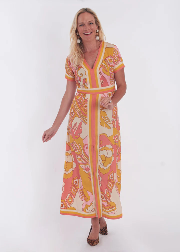 Leland Dress (Whirlwind Marigold) High-low unclassified dresses