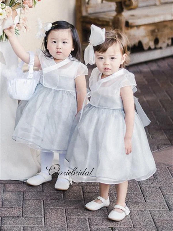 Cute Princess A-line Flower Girl Dresses, Little Girl A-line Flower Girl Dresses Dark color unclassified dresses