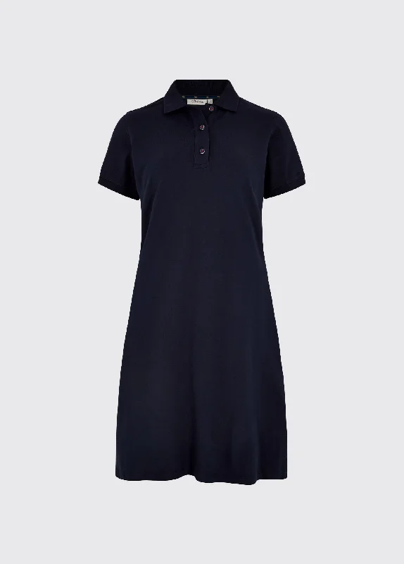 Gardiner polo dress - Navy Open-back unclassified dresses