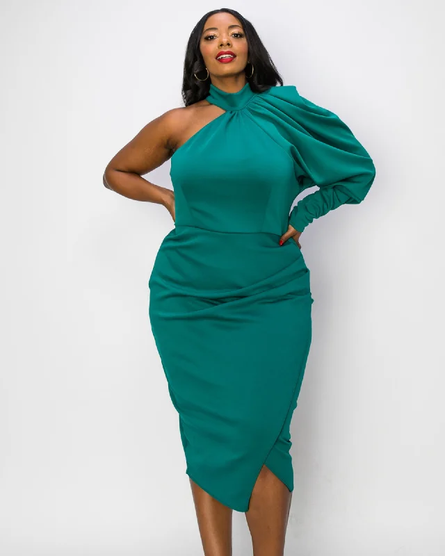 GiGi Dress | Emerald Velvet unclassified dresses