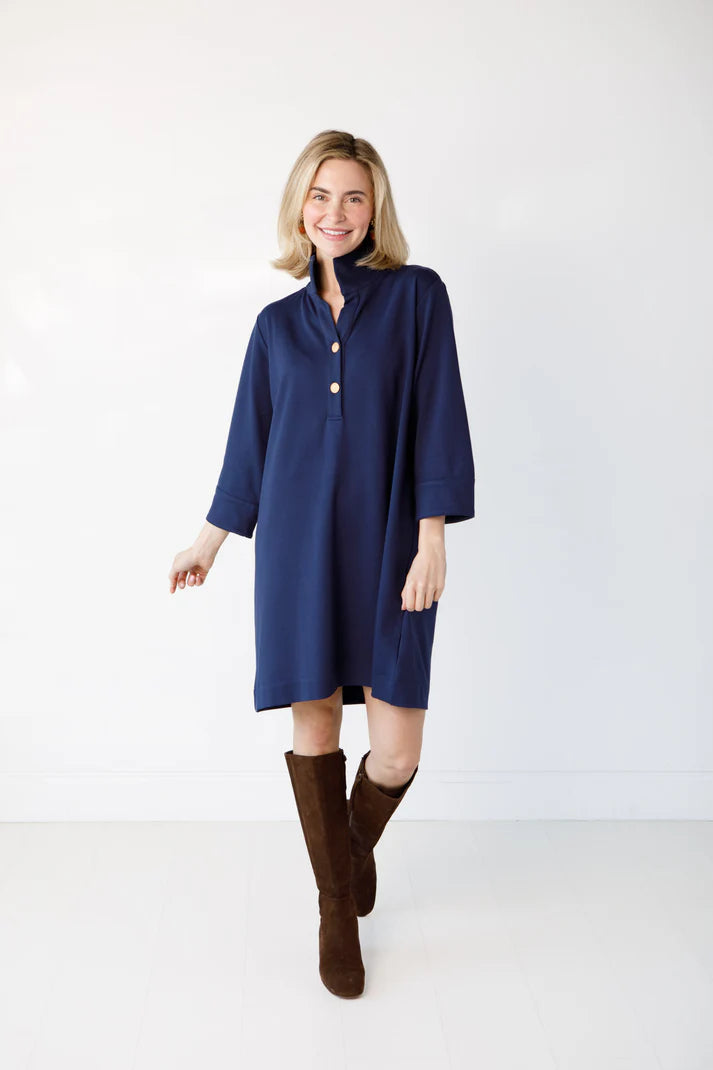 Arden (Navy Ponte) Affordable unclassified dresses