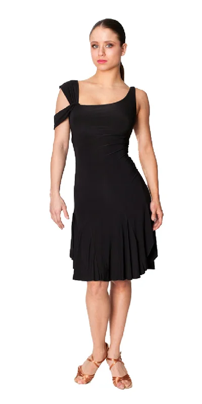 Lola -- Women's Miarisport Latin Dress -- Black Long unclassified dresses