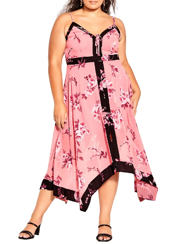 Maria Pretty Roses Dress | Pink / Black Best-selling unclassified dresses