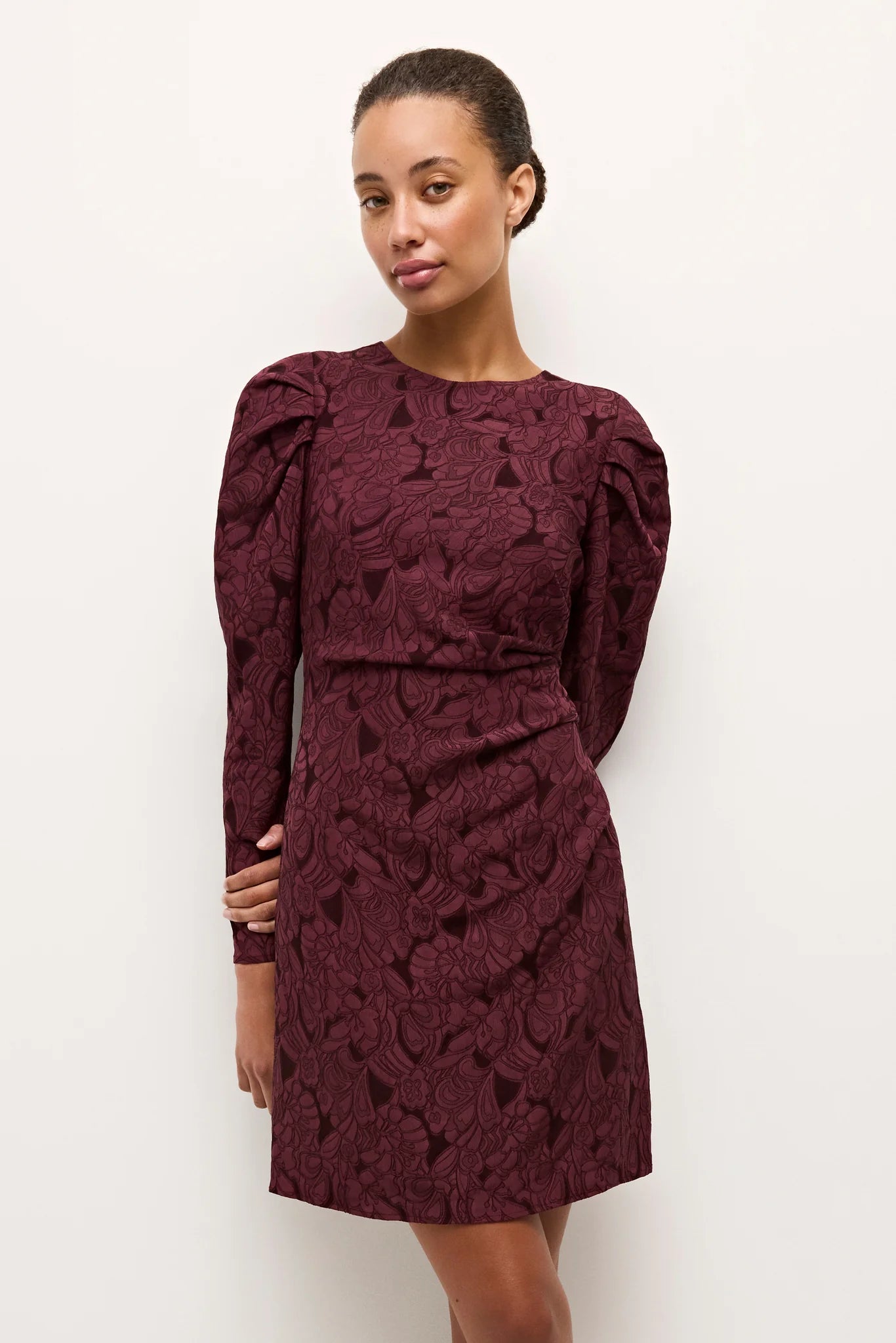 Livia Dress (Merlot) Cocktail unclassified dresses