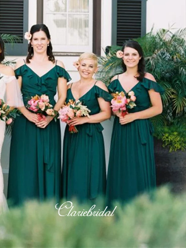 Off Shoulder Bridesmaid Dresses, Popular Bridesmaid Dresses Stretchy unclassified dresses