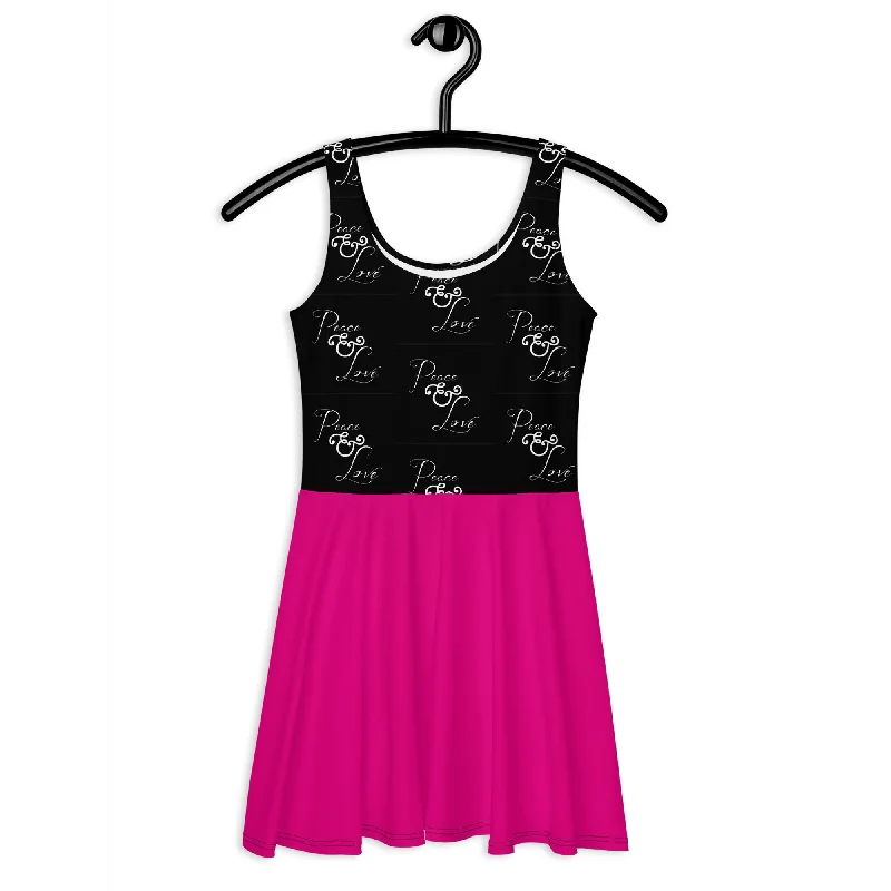 PLWDD1  Skater Dress Halter unclassified dresses