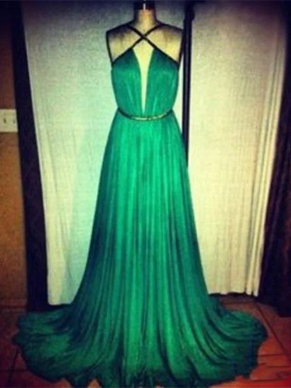 Sexy Floor-Length Green Prom Dresses,Dress For Prom, Evening Dresses Bodycon unclassified dresses