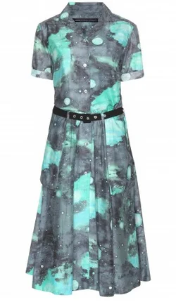 Stargazer Printed Dress Linen floral dresses