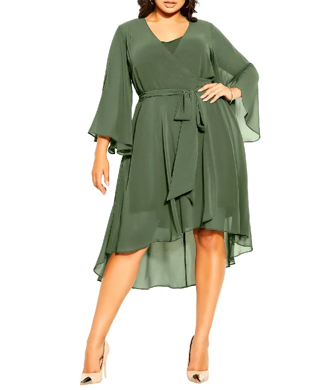 Stevie Dress | Olive Green Y2K unclassified dresses