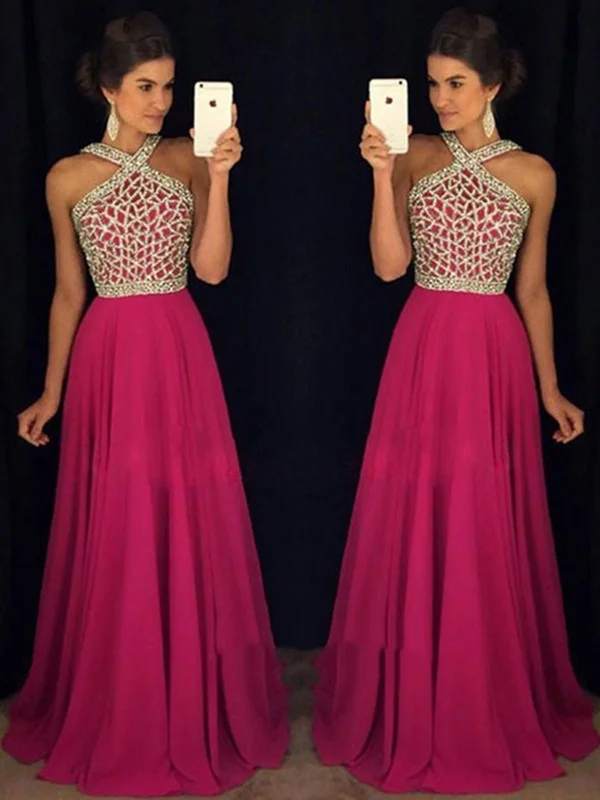 Unique Beaded Rose Red Prom Dresses, Rose Red Formal Dresses, Prom Gown Anniversary unclassified dresses