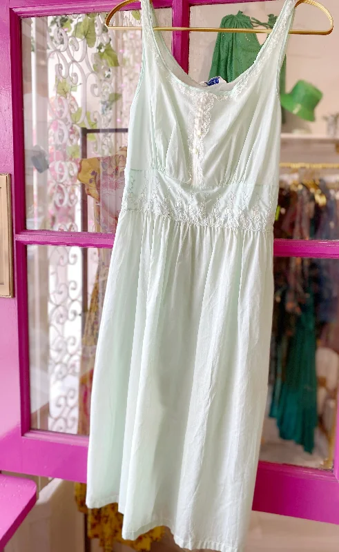 Mint Lace Vintage Dress Lace Dress Classic