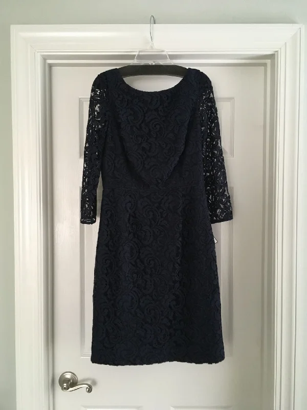 J. Crew Natalia dress in Leavers lace Lace High Neck Dress