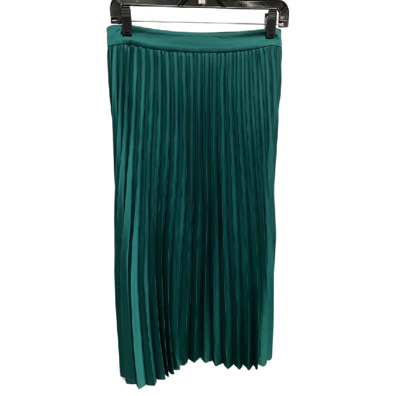 Skirt Maxi By Alex Marie In Green, Size: 18 Satin Maxi Skirt