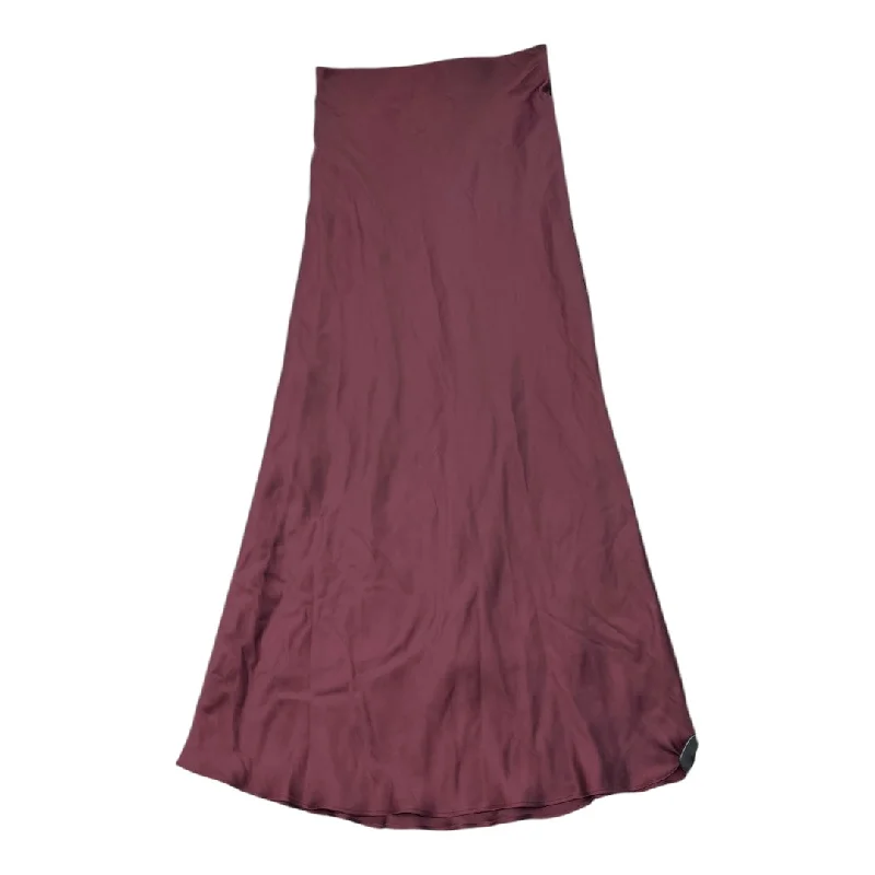 Skirt Maxi By Evereve In Purple, Size: Xs High-Low Maxi Skirt