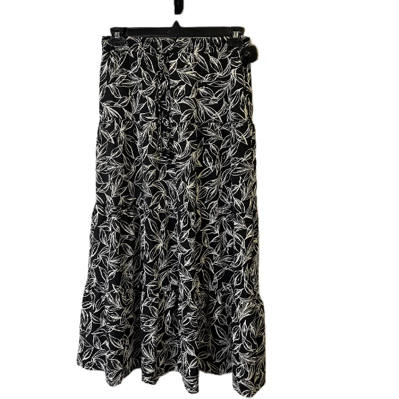 Skirt Maxi By Hyfve In Black, Size: M Satin Maxi Skirt