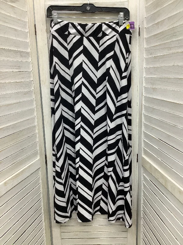 Skirt Maxi By Inc In Black & White, Size: M Boho Chic Maxi