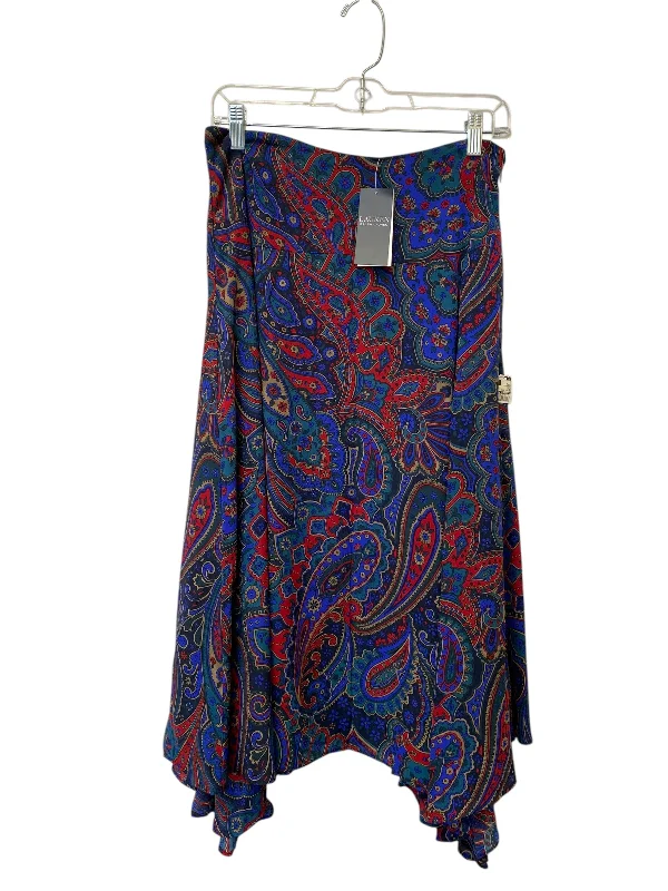 Skirt Maxi By Lauren By Ralph Lauren In Multi-colored, Size: 8 Chic Maxi Dress