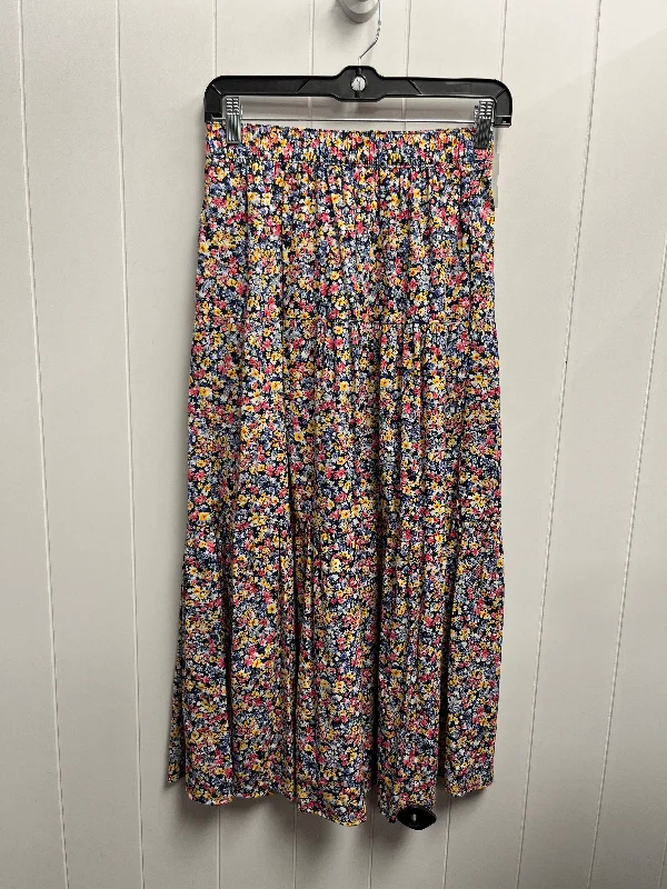 Skirt Maxi By Old Navy In Pink & Yellow, Size: S Maxi Skirt Outfit