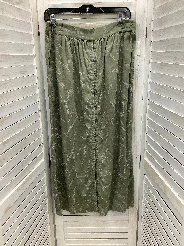 Skirt Maxi By Prana In Green & White, Size: L Tulle Maxi Skirt