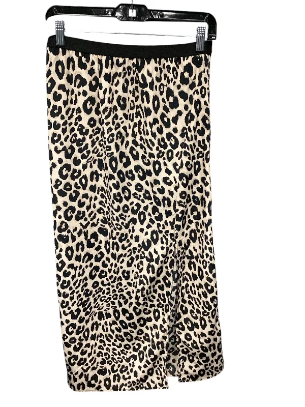 Skirt Maxi By Sanctuary In Animal Print, Size: M Silk Maxi Skirt