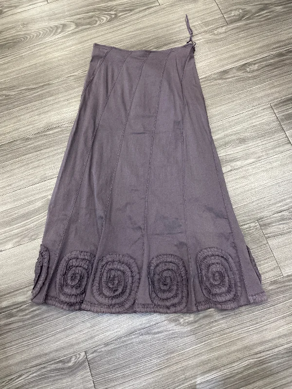 Skirt Maxi By Solitaire In Purple, Size: M Lace Maxi Skirt