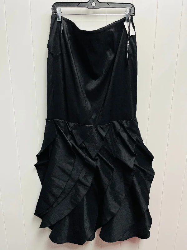 Skirt Maxi By TADASHI In Black, Size: 16 Boho Chic Maxi