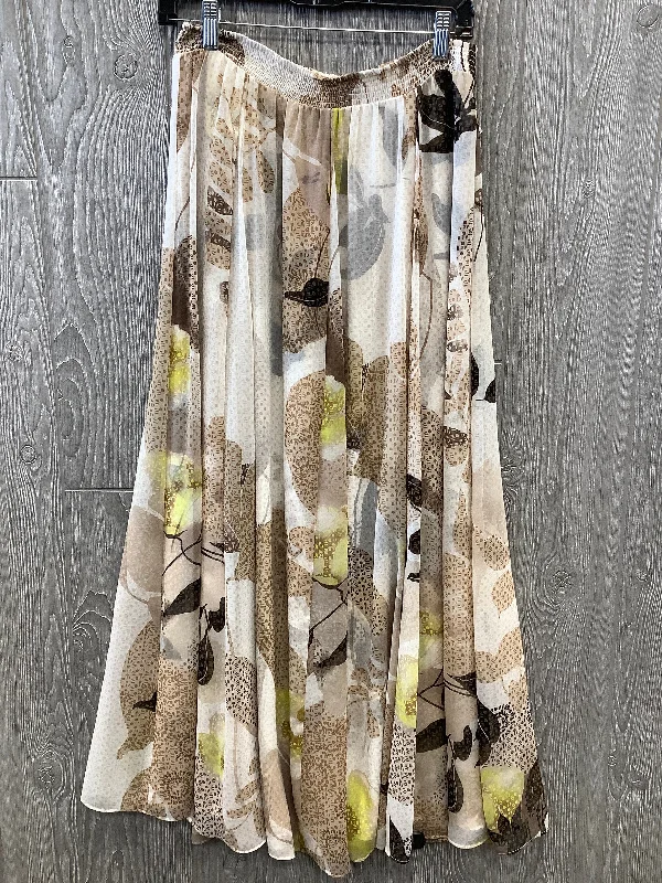 Skirt Maxi By White House Black Market In Brown, Size: 8 Flowing Maxi Skirt