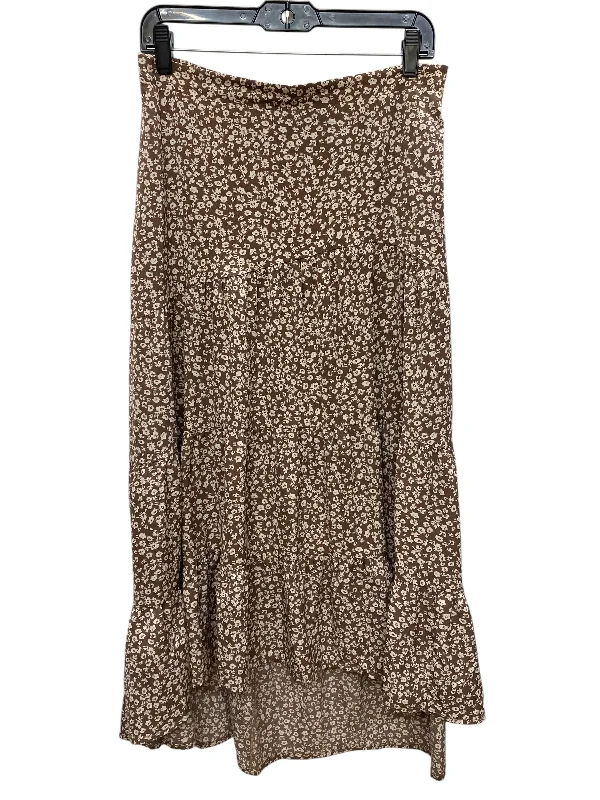 Skirt Maxi By Wishlist In Brown, Size: L Bohemian Maxi Skirt