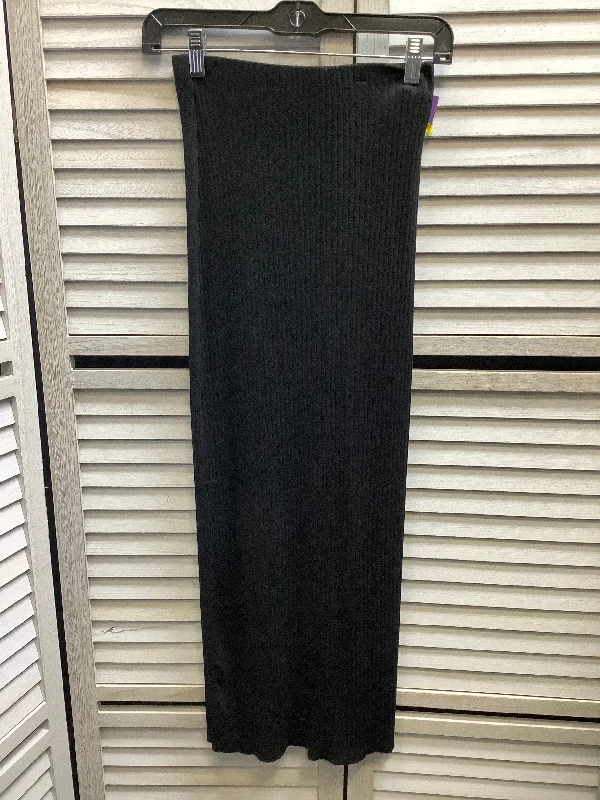 Skirt Maxi By Zara In Black, Size: S Chic Maxi Dress