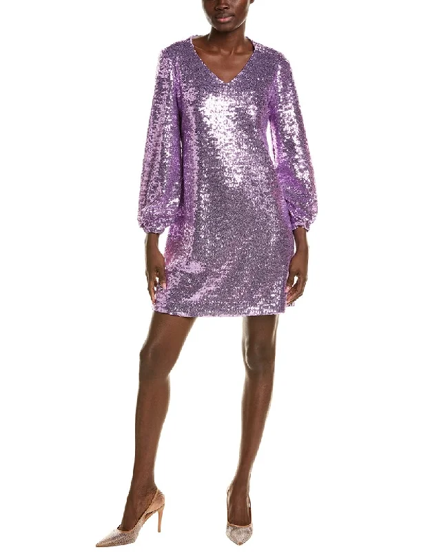 tyler böe Porter Sequin Shift Dress Sequin Dress Look